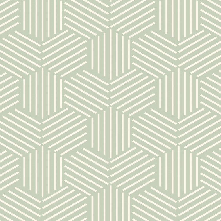 Sage Green Art Deco Wallpaper Self Adhesive The Wallberry