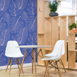 funky palms wallpaper in peel and stick