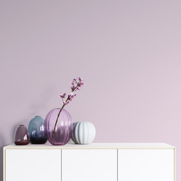 lilac solid color wallpaper in peel and stick
