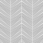 Modern Herringbone Wallpaper - The Wallberry