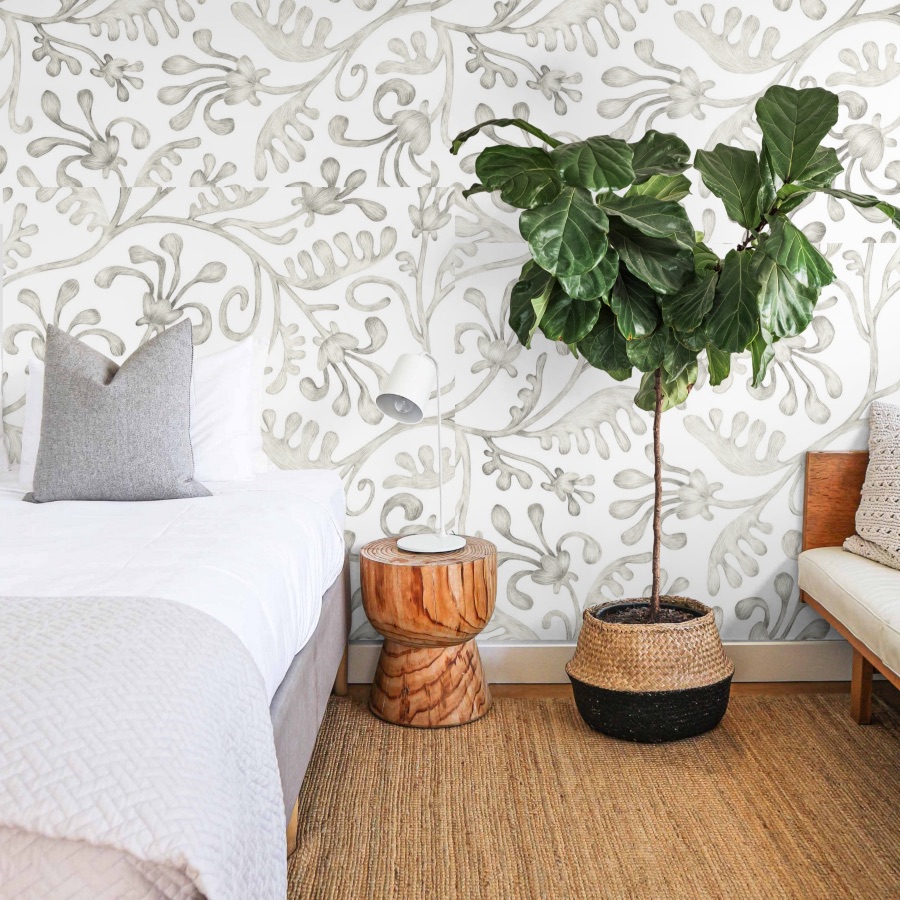 13 Stunning Removable Wallpapers that Seize Boho Beautifully  Jadore le  Décor